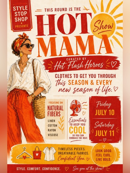 The Unbranded Brand Dresses & Skirts - HOT MAMA : Style Stop Shop Monthly Train Show Flyer!